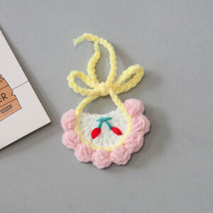 Small/Medium plush crochet bibs clothes outfits - MXM-52